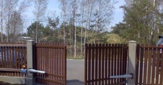 Купить распашные ворота из штакетника Балахна, цена от 2710 руб.
