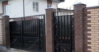 Купить распашные ворота кованные Балахна, цена от 4755 руб.